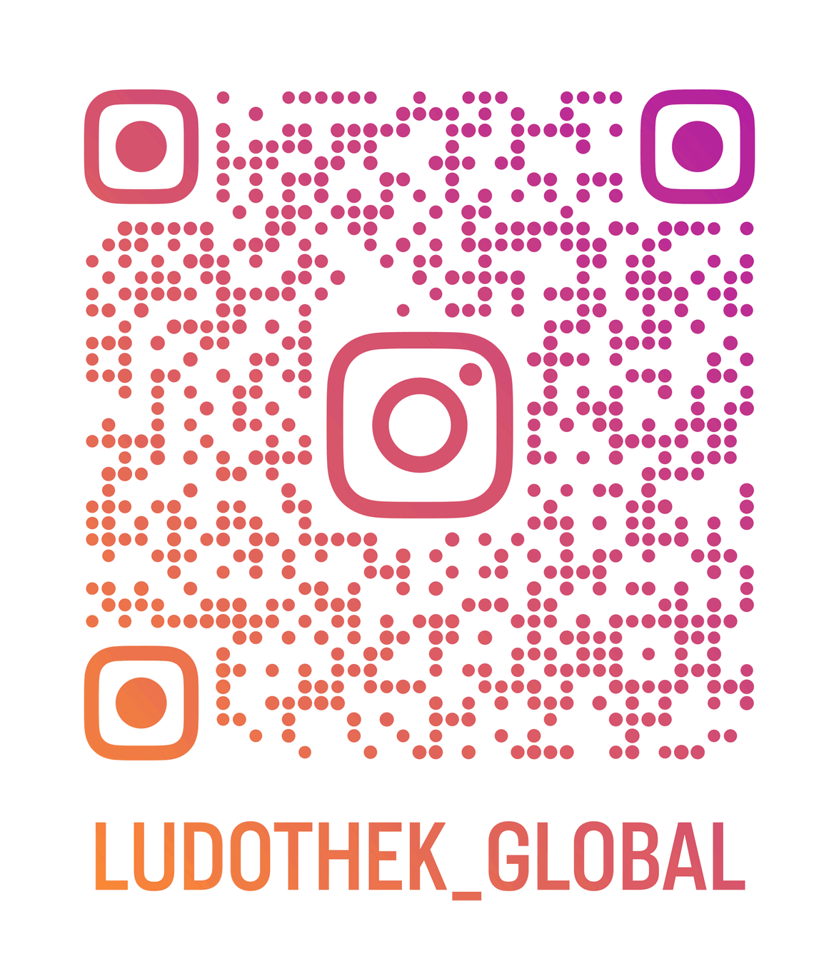 ludothek global insta qr (klein)